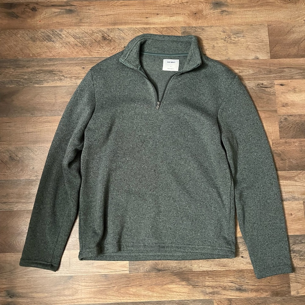1/4 zip sweater